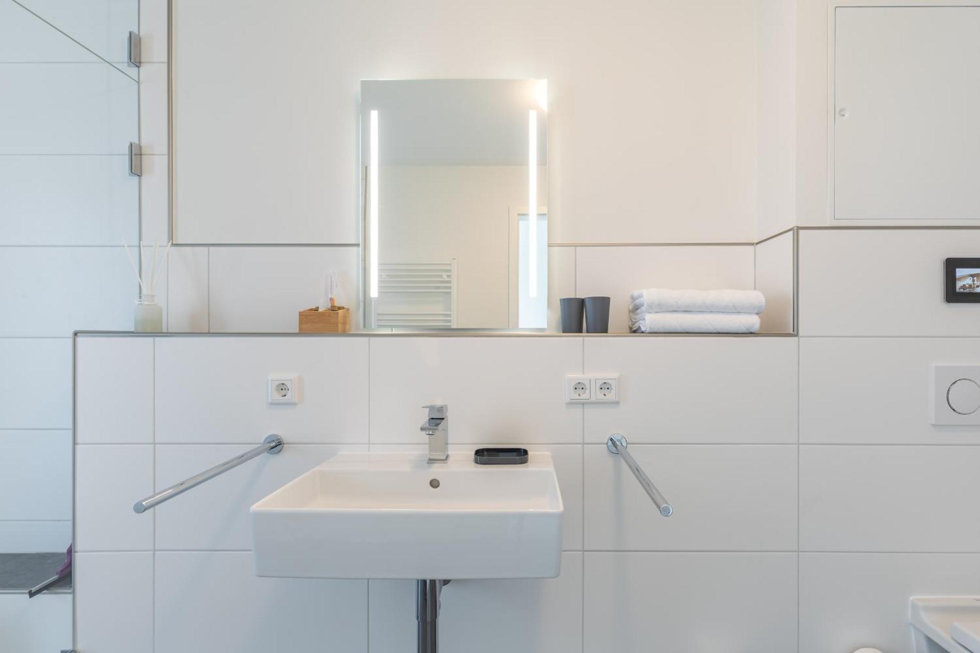 Auszeit Am Deich Apartment Nordstrand Luaran gambar
