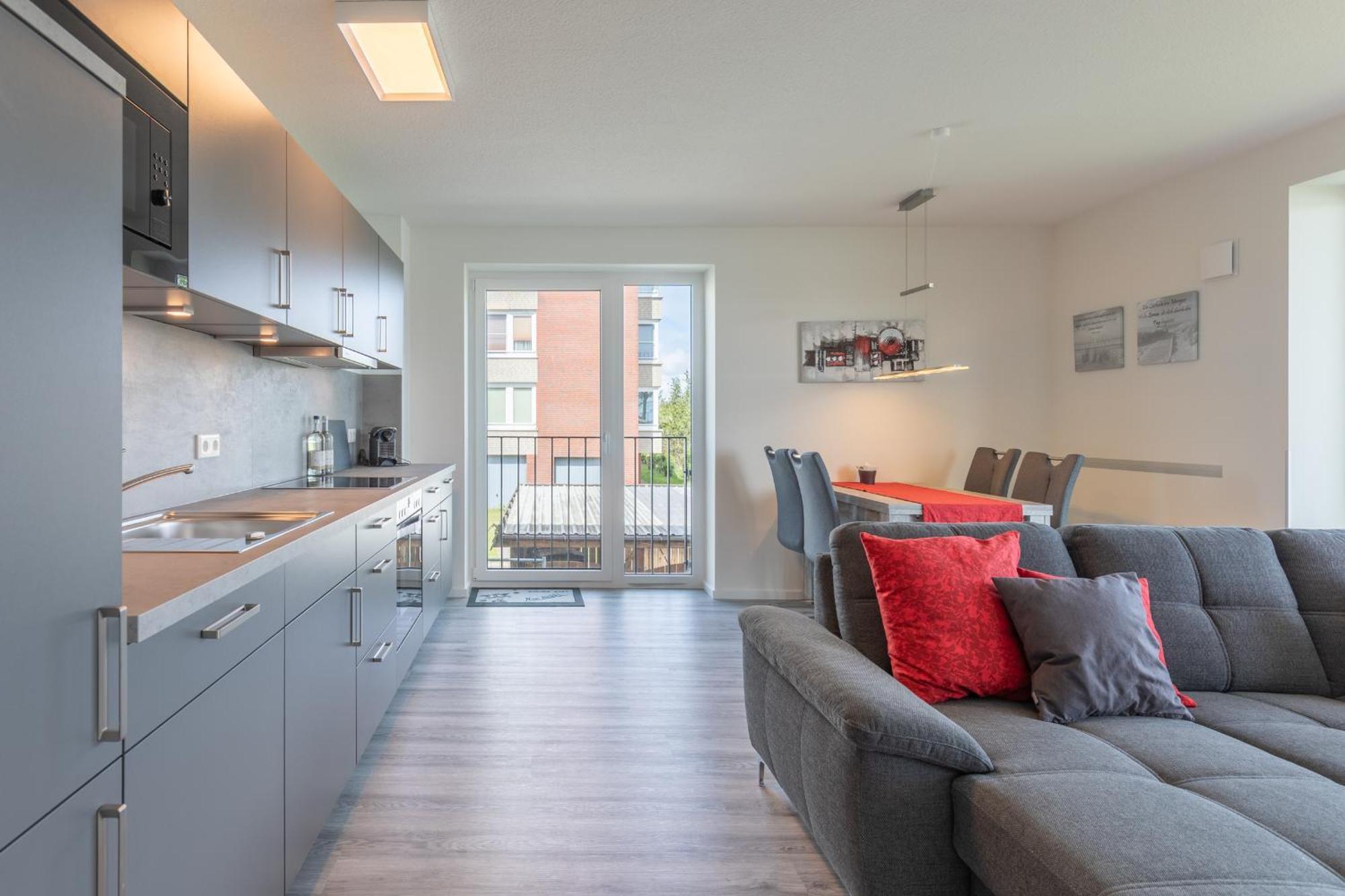 Auszeit Am Deich Apartment Nordstrand Luaran gambar